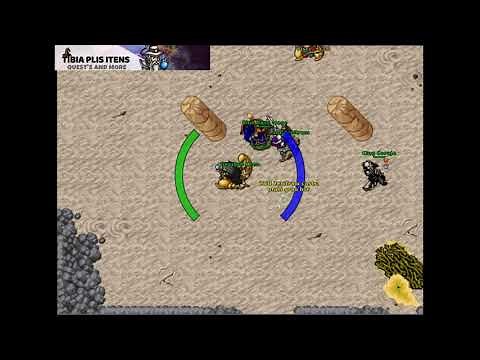 TIBIA Boss Urmahlullu - Boss "lulu" (((modo novo de matar no final do video )))