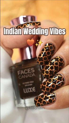 Luxurious Wedding Nails w/ Faces Canada ✨| Perfect for Bridesmaids 💅 #weddingnails #stampingnailart