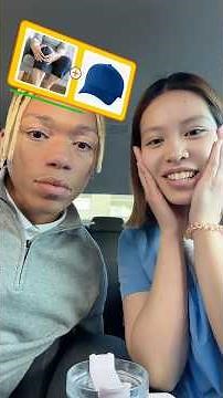 Playing Guess The Word Games with Bf #filtergame #bfgf #gamefilter #couplescontent #smallcreators