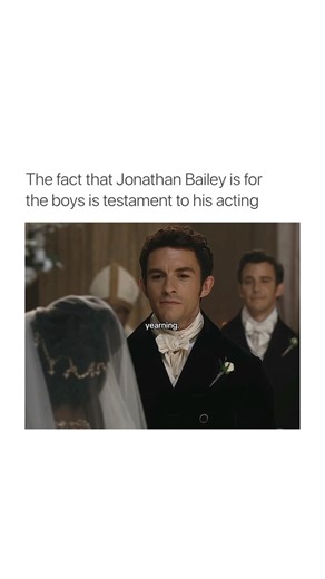 hot guys on Instagram: "A real gentleman Jonathan Bailey’s performance as Anthony Bridgerton in Bridgerton has been widely praised for its emotional depth, particularly in scenes of unspoken longing. His ability to embody intense romantic tension through subtle gestures and expressions has become a defining aspect of the series. What makes his portrayal even more remarkable is that, as an openly gay actor, he delivers a deeply convincing performance as a straight romantic lead. Bailey has spoken