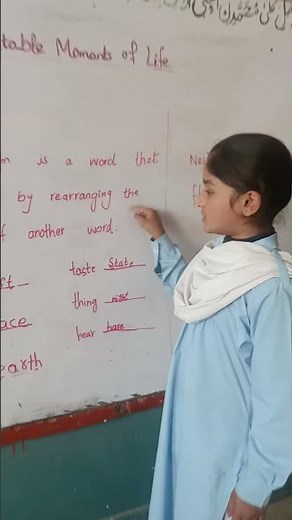 Anagram definition explained by student
