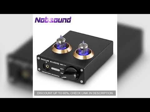 Nobsound Mini MM RIAA Phono Stage Turntable Preamp HiFi Stereo Audio Vacuum Tube Preamplifier Deksto