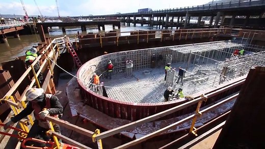 91K views · 92 shares | Watch a compilation of time-lapse videos starting in 2014 with the beginning of construction of the replacement for the Tappan Zee Bridge, the Mario M. Cuomo Bridge. https://usat.ly/2fOEqjK | USA TODAY | Facebook