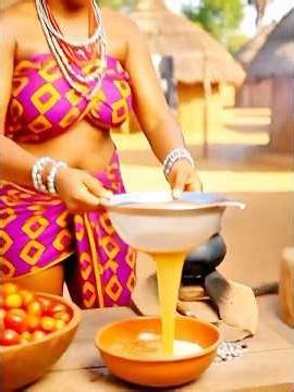 Your Banga Soup Starts Here | How to Extract Rich Palm Nut Liquid 🍲 #cooking aivideo #fyp