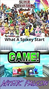How To Play On Spikey Start #smashbros #brawl