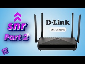 رفع SNR في راوتر D-link DSL-G2452GE بشكل تلقائي