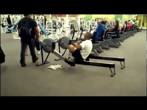 Gym of Fails: Rowing Machine Fail