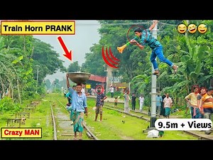 Update Viral Train Horn PRANK in 2022 | Best of Train Horn PRANK on Public | ComicaL TV