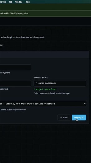 Sara built it with AI. Portainer handled the rest. #Shorts