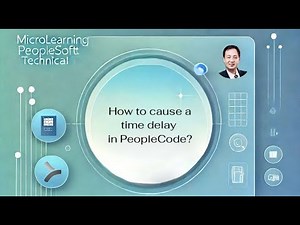 How to cause a time delay in PeopleCode