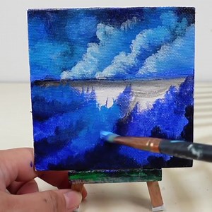 5.8K views · 139 reactions | Drawing a Flower Vase | Acrylic Painting Techniques | Facebook