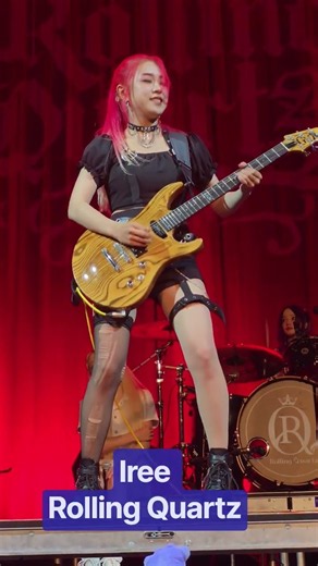 Iree @ROLLINGQUARTZofficial #bluesguitar #livemusic #espguitars