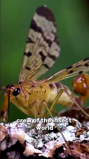 Scorpion Fly: Nature's Fascinating Mashup of a Scorpion and a Fly!