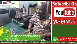 Sad morning: #okayfm Chief Captain Father has passed away | Okay 101.7 FM