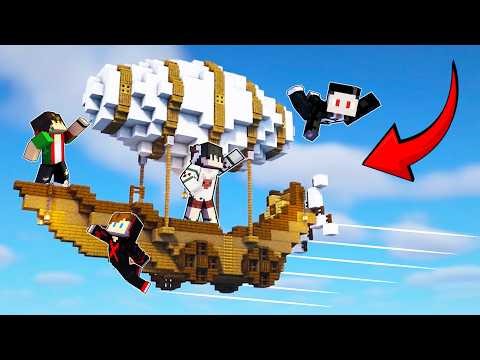 I Made a Working FLYING SHIP in Minecraft!