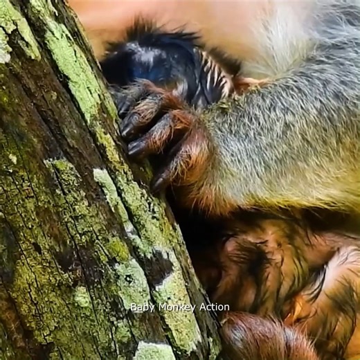 4.6K views · 36 reactions | Baby Monkey Action on Reels | Facebook