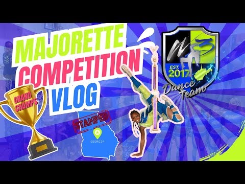 Majorette Competition Vlog| Episode 11: ATL Stamped !! Grand Champs🏆🏆😌