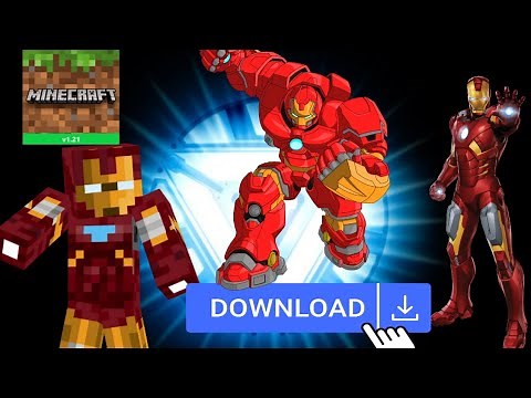 Ultimate Iron Man Mod in Minecraft 2024 | New Suits,Abilities & Gameplay! #games #ironman #minecraft