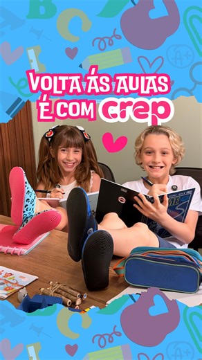 C R E P 🦎 on Instagram: "Volta às aulas é com Crep 📚✨ Porque a rotina escolar pede conforto, praticidade e segurança em cada passo. A Crep acompanha o dia inteiro com muito conforto, calce fácil que ajuda na autonomia da criança e solado 100% de borracha, garantindo mais estabilidade e segurança no caminho para a escola, no recreio e nas brincadeiras. E para quem ama estilo, a Crep Urban é o destaque. Com solado em caixa alta, ela traz um visual moderno sem abrir mão de tudo aquilo que a Crep