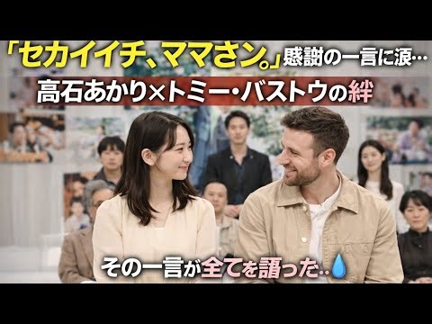 「セカイイチ、ママサン。」感謝の一言に涙…高石あかり×トミー・バストウの絆