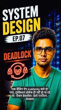 Database Running But System Stuck? 😳 Deadlock Explained | System Design EP7
