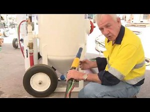 How to set Schmidt Micro abrasive metering valve for optimum blasting