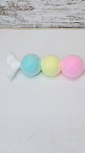 39K views · 725 reactions | Foam clay ball candy using Dollar Tree styrofoam balls #fakebake #candy #fauxsweets #fauxcandy #foamclay #dollartreecraft #crafting #dollartree #candyland | UpnGrowing | Facebook