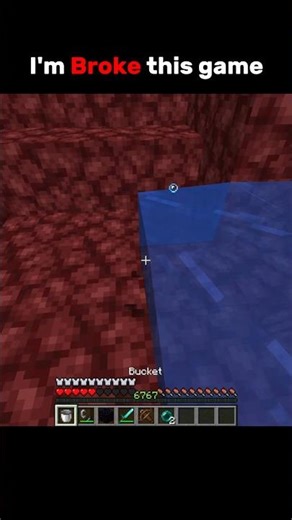 I broke this game💀 #minecraft
