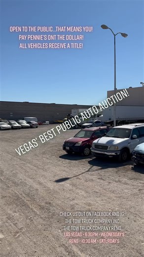 #public #auto #auction #cars #truck #deals #lasvegas #reno #fyp #foryou #nevada #buy #towtruckcompany