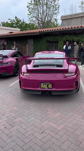 Porsche Ruby Stone Red GT3: A Stunning Showcase