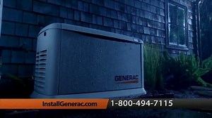 Generac Automatic Home Standby Generator TV Spot, 'Power When You Need It'