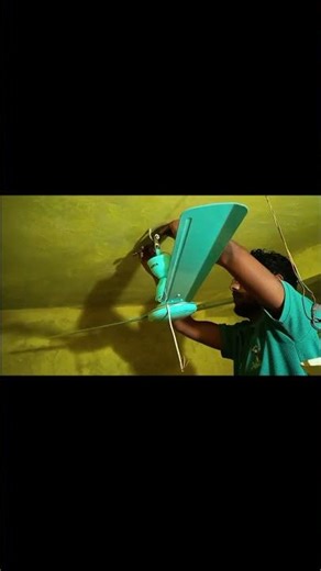 #🧑‍🔧⚡💡🙂 ceiling fan installation ###### Electrical Work Short Video