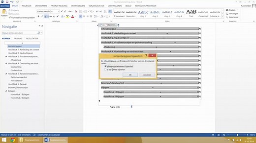 Tip: Word paginanummering vanaf pagina 2 of 3 laten beginnen