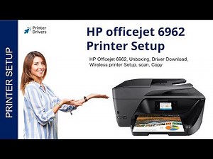 HP Officejet 6962 Printer Setup | Printer Drivers | Wi-Fi setup | Unbox | HP Smart App Install