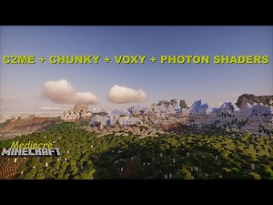 Voxy + Chunky + c2me + Photon Shaders - The Ultimate Combination of Mods for Minecraft