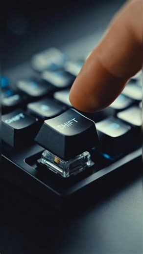 SHIFT Key ASMR 🎧 Satisfying Keyboard Sounds