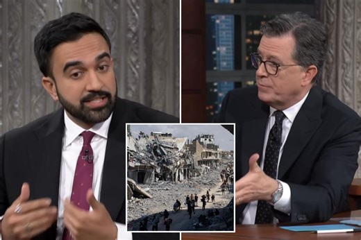 Mamdani says Colbert show shocked him when producer pitched ‘game’ to discuss Israel-Hamas war