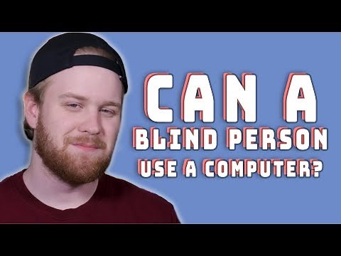 How Blind People Use Computers!