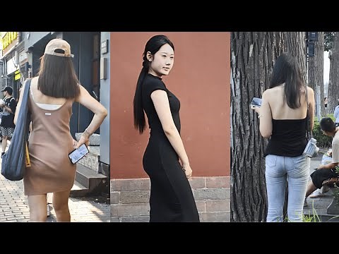 Perfect Hips in Motion Again｜Street Glamour & Unexpected Charms｜4K-HDR