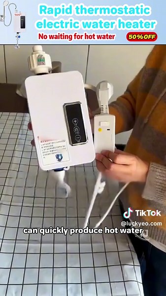 Mini Instant Water Heater: A Bathroom Essential