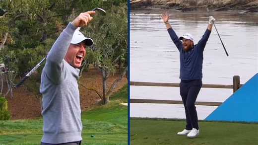 Rory McIlroy, Shane Lowry card first-round aces at AT\u0026T Pebble Beach