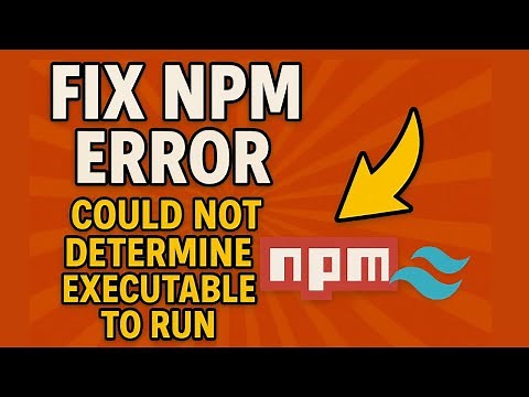 How to Solve Tailwind 4 & 3 Installation Error npx tailwindcss init -p npm error in VS Code