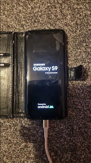 Samsung Galaxy S9 startup and shutdown
