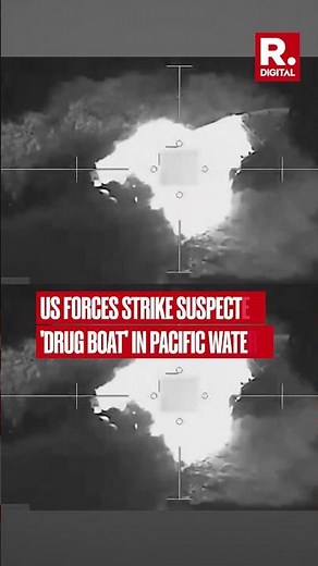 US Forces Strike Suspected 'Drug Boat' in Pacific Waters