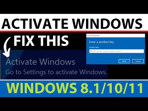 Activating Windows 10/11 Using PowerShell