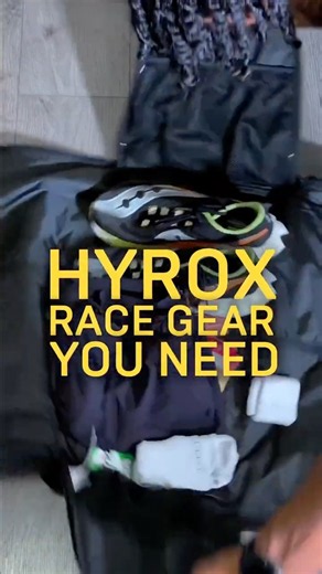 Quick #hyrox Race Day Gear Guide👟🏃🏾 💪 #hyroxtraining #hyroxtips