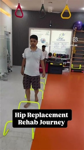 Hip Replacement Rehabilitation Journey #arthrorehab #painrelief #mobilitymatters #physiotherapist