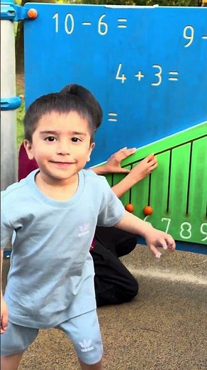Kids Learning Math Through Fun Playground Game | Counting, Plus & Minus Activity