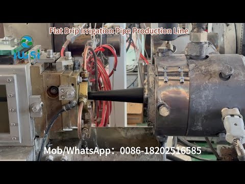 Flat Drip Irrigation Pipe Production Line -How is flat drip irrigation tape manufactured?