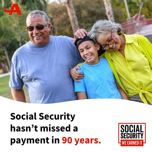 For 90 years, Social Security has been there for multiple generations — and AARP fights every day so that it stays strong for you and generations to come. Join us in our pledge to protect Social Security. http://spr.ly/6184fS3ew | AARP
